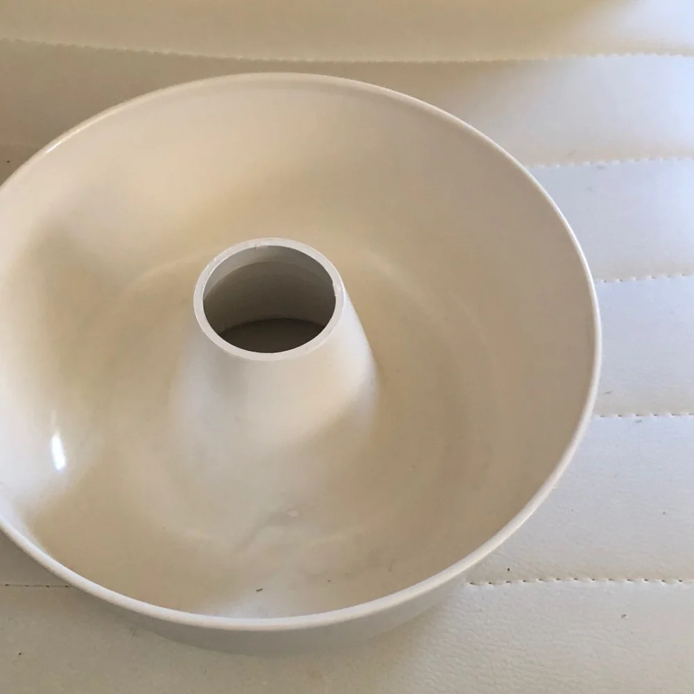 White Microwave Baking Ring